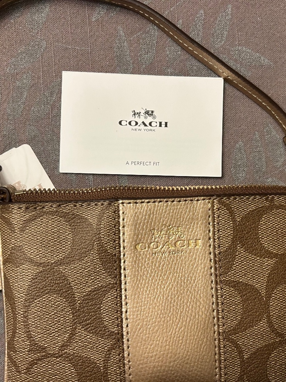 Coach Wristlet -new with tags